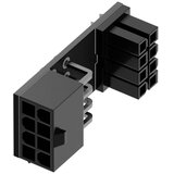 Singularity Computers tok adapter [1x 8-polni (4 + 4) moški konektor ATX - 1x 8-polni (4 + 4) ženski konektor ATX] črna, (20693551) | Shoptok.si