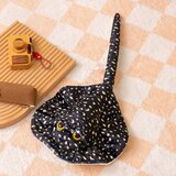 Plišana igračka – crna Raža s točkicama 50cm | Shoptok.si
