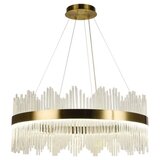 LED prigušiva luster na sajli LED/110W/230V 3000-6500K zlatna + daljinski upravljač | Eponuda.com