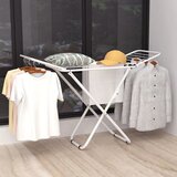  Ourunzhe Sušilica za veš, Sklopiva, 121cm, Bela | Eponuda.com