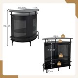  Kuhinjska barska miza s prostorom za shranjevanje, barska miza | Shoptok.si