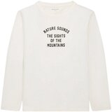 Tom Tailor Majica črna / jajčna lupina | Shoptok.si