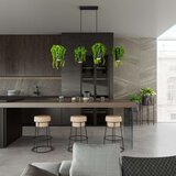  Obesna svetilka KUKKIA črna, (21347758) | Shoptok.si