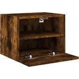 vidaXL Zidni TV ormarić boja dimljenog hrasta 40 x 30 x 30 cm drveni | shoptok.hr