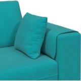  Baršunasta sofa s jastukom s jastukom Tirkizna 208 cm Baršun | shoptok.hr