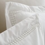 Bianca Bela bombažna podaljšana posteljnina za zakonsko posteljo 230x220 cm Oxford Lace Trim – | Shoptok.si