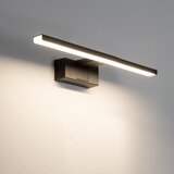 Aigostar LED osvetljenje za kupatilsko ogledalo LED/8W/230V 4000K 40 cm IP44 crno | Eponuda.com