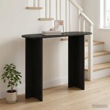  Konzolna stolica s pohranom Crni hrast 100 x 39,5 x 75 cm | shoptok.hr