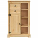  Kupaonski ormarić Corona 70 x 33 x 110 cm od masivne borovine | shoptok.hr