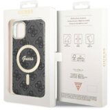 originalni guess ovitek GUHMN61H4STK z magsafe za iphone 11 / iphone xr - črn | Shoptok.si