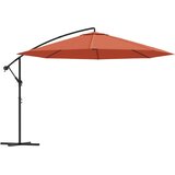  Konzolni vrtni suncobran s aluminijskim stupom 350 cm terakota | shoptok.hr