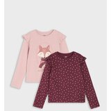 Sinsay Pamučne majice s printom lisice | shoptok.hr