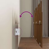  Uzglavlje za krevet boja meda 146 5x3x80 cm masivna borovina | shoptok.hr