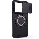 Torbica CamShield Ring stand za Xiaomi 14T Pro crna