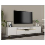 Hanah home tv polica Dekolp1 white gold Cene