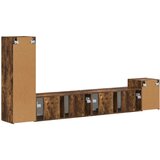  Komplet TV omaric 3 pcs Dimljeni oreh Konstruiran les - - Rjava - 47.88 - 30 x 31 x 100 cm - 2025--Uvoz_2 | Shoptok.si