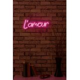 Wallity dekorativna plastična led svetla l'amour - pink Cene