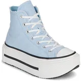 Visoke superge Chuck Taylor All Star Lift Double Stack Modra