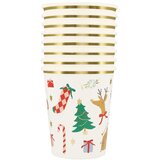Meri Meri Papirnate jednokratne čaše u setu 8 kom Jolly Christmas – | shoptok.hr