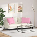 vidaXL jastučići za sofu 2 pcs ružičasta 70 x 50 cm tkanina | shoptok.hr