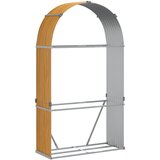  Držač za cjepanice izgledom drva 120x45x210 cm pocinčani čelik | Eponuda.ba