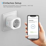 AOYCOCR 2x Wi-Fi pametna vtičnica 230 V/10 A z Alexa in Google Home | Shoptok.si