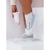 DStreet Trampki damskie ELIDA niebieskie | shoptok.hr