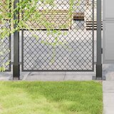 vidaXL Podstavki za stebre Kvadratni 12 kosov Antracit 71x71 mm | Shoptok.si