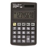 VECTOR DK-055 Pocket Calculator, Black | shoptok.hr
