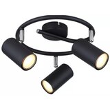 Globo reflektor 3xGU10 25W crni allvi | shoptok.hr