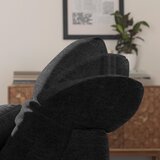 CARRYHOME KOTNA SEDEŽNA GARNITURA, mikrovlakna barve grafita | Shoptok.si