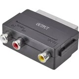 SpeaKa Professional SCART / činč adapter [1x SCART-utikač => 3x činč-utičnica] crn | Eponuda.ba