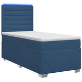  Boxspring krevet s madracem Plava 80 x 200 cm Tkanina - Plava 80 x 200 cm Dizajn linija | shoptok.hr