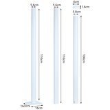  Brilagi - Metalni stub za spoljašnje osvetljenje URBAN, 3 m, beli | Eponuda.com