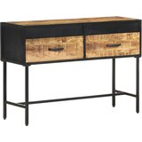 vidaXL Konzolna mizica 110x35x75 cm robusten mangov les Cene