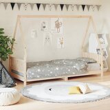  The Living Store Otroški posteljni okvir 80x200 cm trdna borovina - Otroški Posteljni Okvir, (21445543) | Shoptok.si