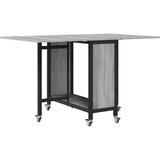  Sklopivi blagovaonski stol s kotačićima 130 x 80 x 76,5 cm | shoptok.hr