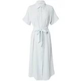 Monki Košulja haljina pastelno plava / bijela