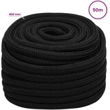  Višenamjensko univerzalno uže 20 mm 50 m Crna Poliester - Crna 20 mm 50 m | shoptok.hr
