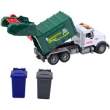 Garbage Truck Bins Lights Sounds Green 1:14 | shoptok.hr
