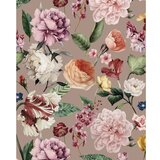 Descanso Bež obojestranska odeja Fiori, 130 x 160 cm Cene