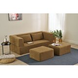 Atelier Del Sofa pirgos - Brown Brown 2-Seat Sofa-Bed Cene