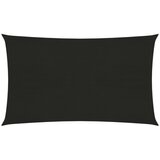 vidaXL Senčno jadro 160 g/m² črno 2,5x5 m HDPE Cene