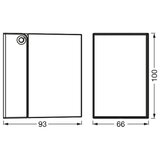 Osram Spoljno zidno svetlo ENDURA CLASSIC 1xGU10/35W/230V IP44 siva | Eponuda.com