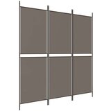  Paravan - Sobna pregrada s 3 panela antracit 150x180 cm od tkanine - Antracit 150 x 180 cm 1 3 | shoptok.hr