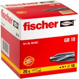 Fischer Zidni umetci za plinobeton GB 10, 050492, najlon, 10mm, 20 komada Cijene