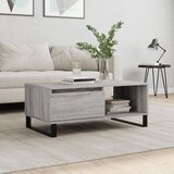 vidaXL Stolić za kavu boja sivog hrasta 90x50x36 5cm konstruirano drvo Cijene