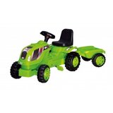  Traktor sa prikolicom, jednobojni zeleni | ePonuda.com