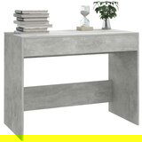  Radni stol siva boja betona 101 x 50 x 76 5 cm od iverice | shoptok.hr