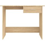 vidaXL Radni stol boja hrasta sonome 100 x 50 x 76 cm od iverice | shoptok.hr